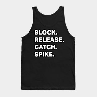 Block Release Catch Spike Tank Top